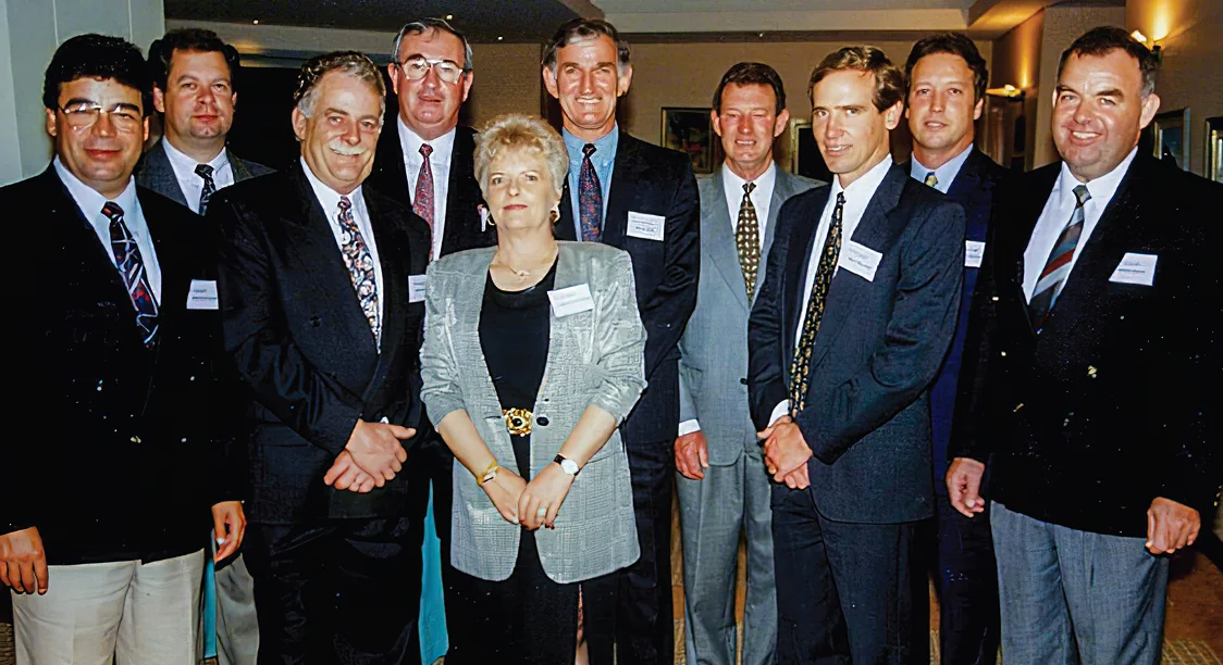 The founding members of Countrywide, 1995